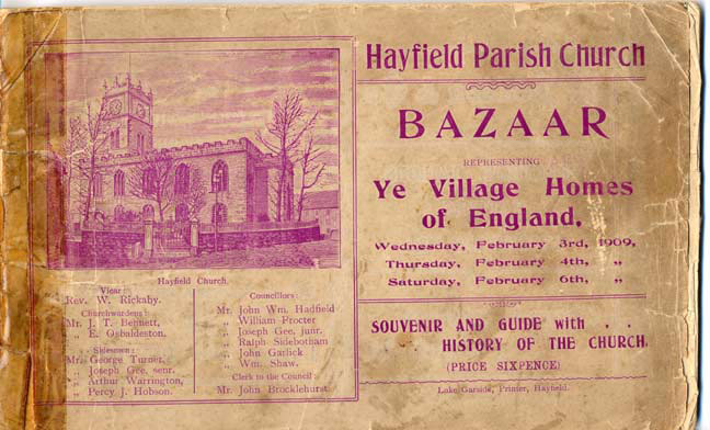 Hayfield Bazaar 1909