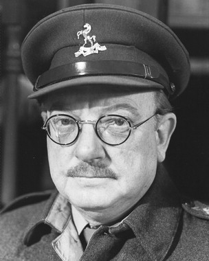 Arthur Lowe as Capt. Mainwaring  - Dad's Army